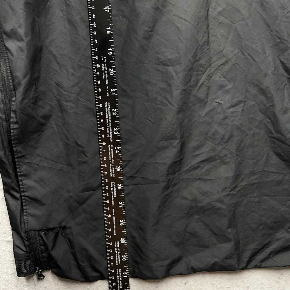 Nike Muskogee Roughers Quarter Zip Windbreaker Men XXL Black Short Sleeve Jacket